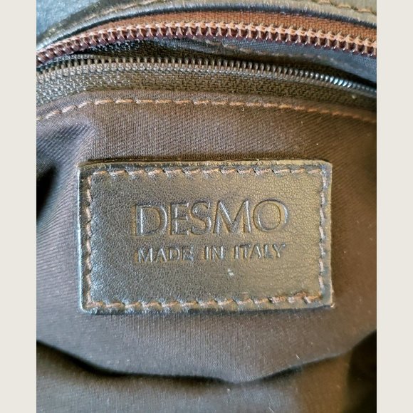 DESMO Brown Italian Leather Hobo Bag - Picture 8 of 8